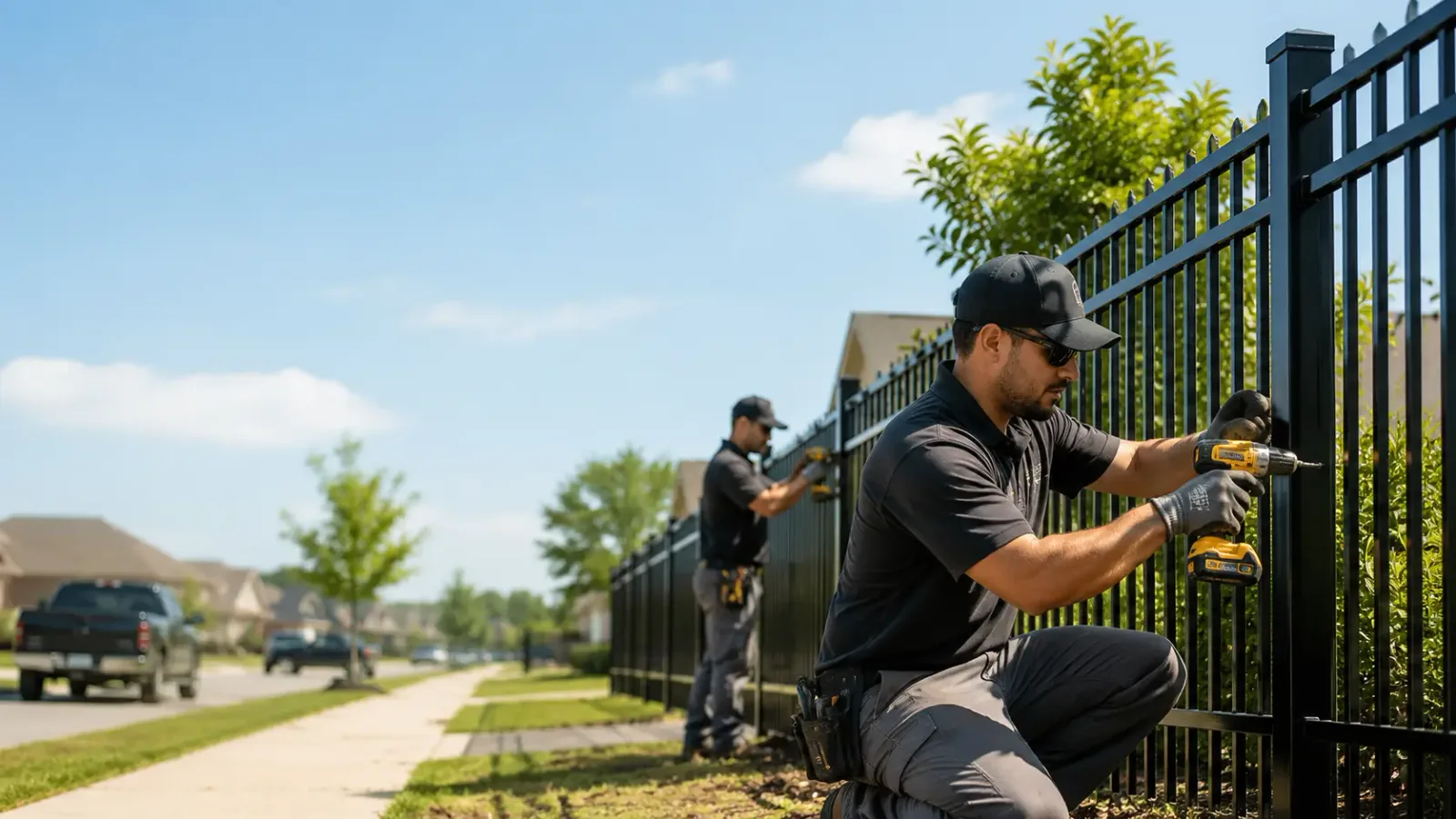 Metal Fence Installation in Barrytown, NY